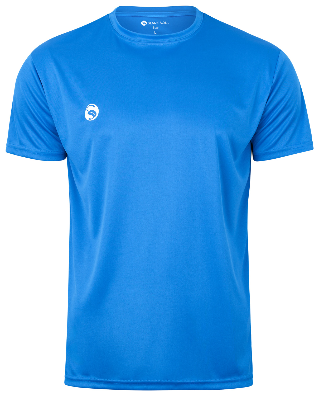 Sport-T-Shirt_Trainingsshirt_Stark-Soul_1065_Blue_front_1500px Leichtes Sport T-Shirt "Breeze" - Atmungsaktiv, Schnelltrocknend & Vielseitig