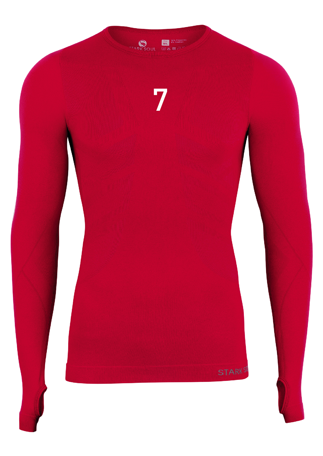 Baselayer-Shirt-rot Baselayer Longsleeve