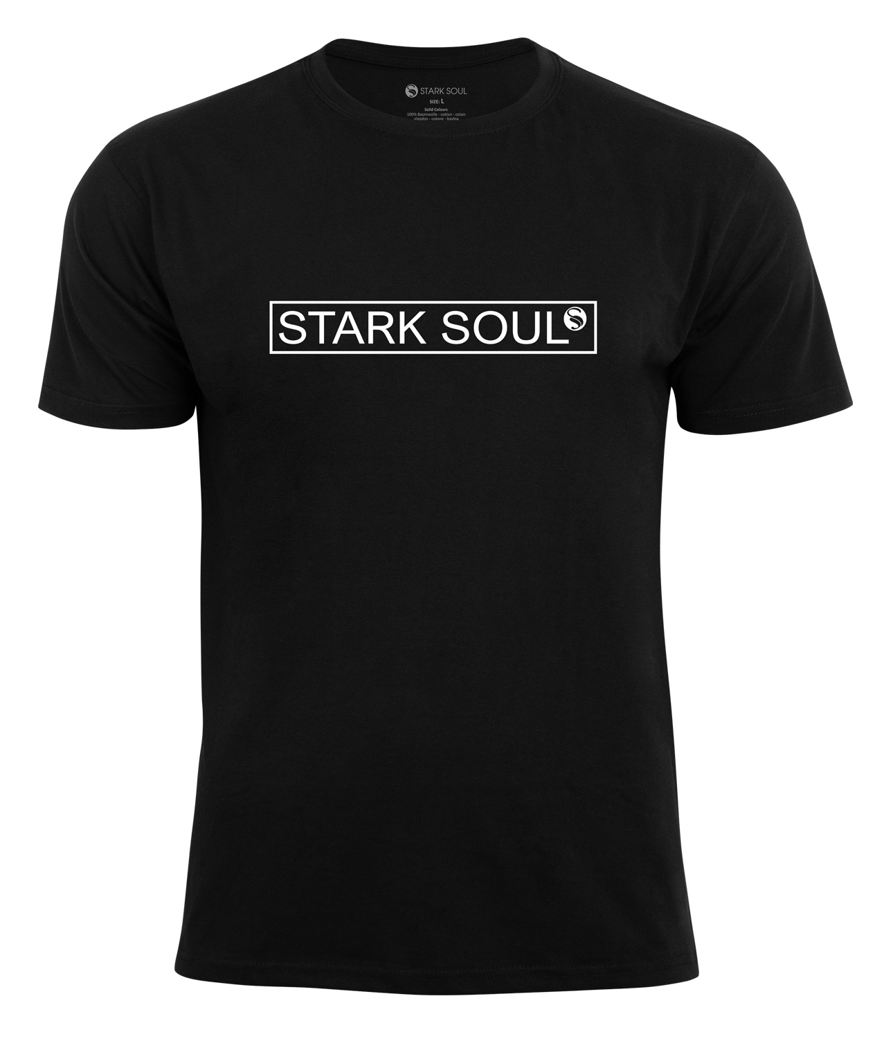 Rundhals T-Shirt mit Logo