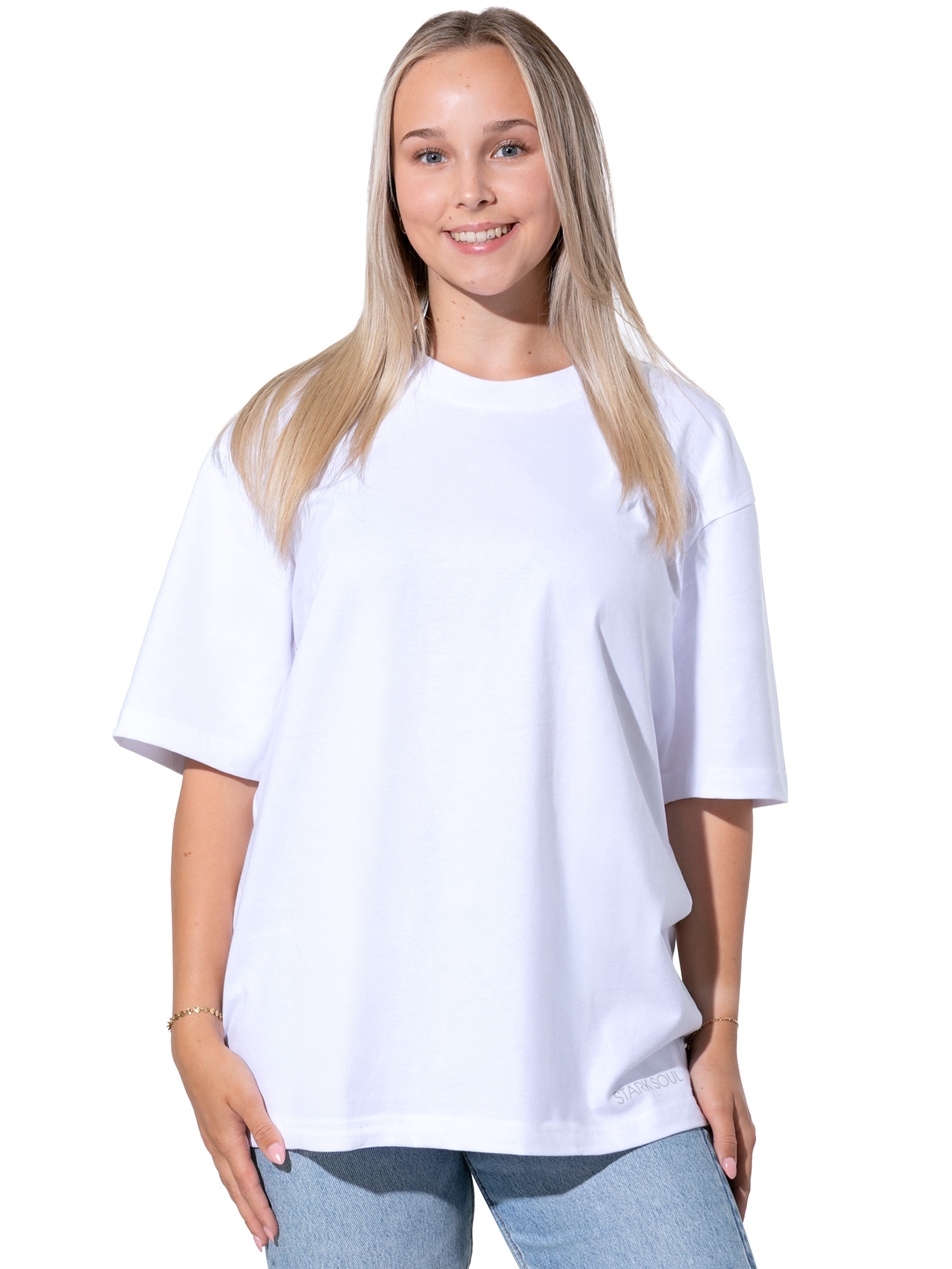 Damen Oversize T-Shirt Heavy Weight – Lockerer Schnitt, Premium Qualität, aus 100% Baumwolle,  Urban