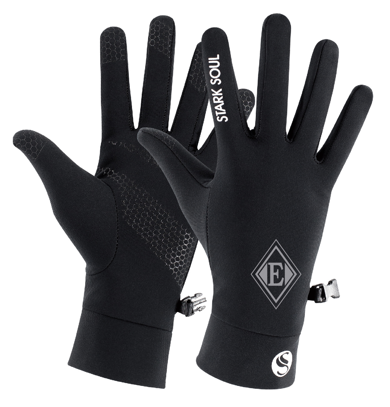 Handschuhe-Einheit-grau Handschuhe "FC Einheit" Ton-in-Ton