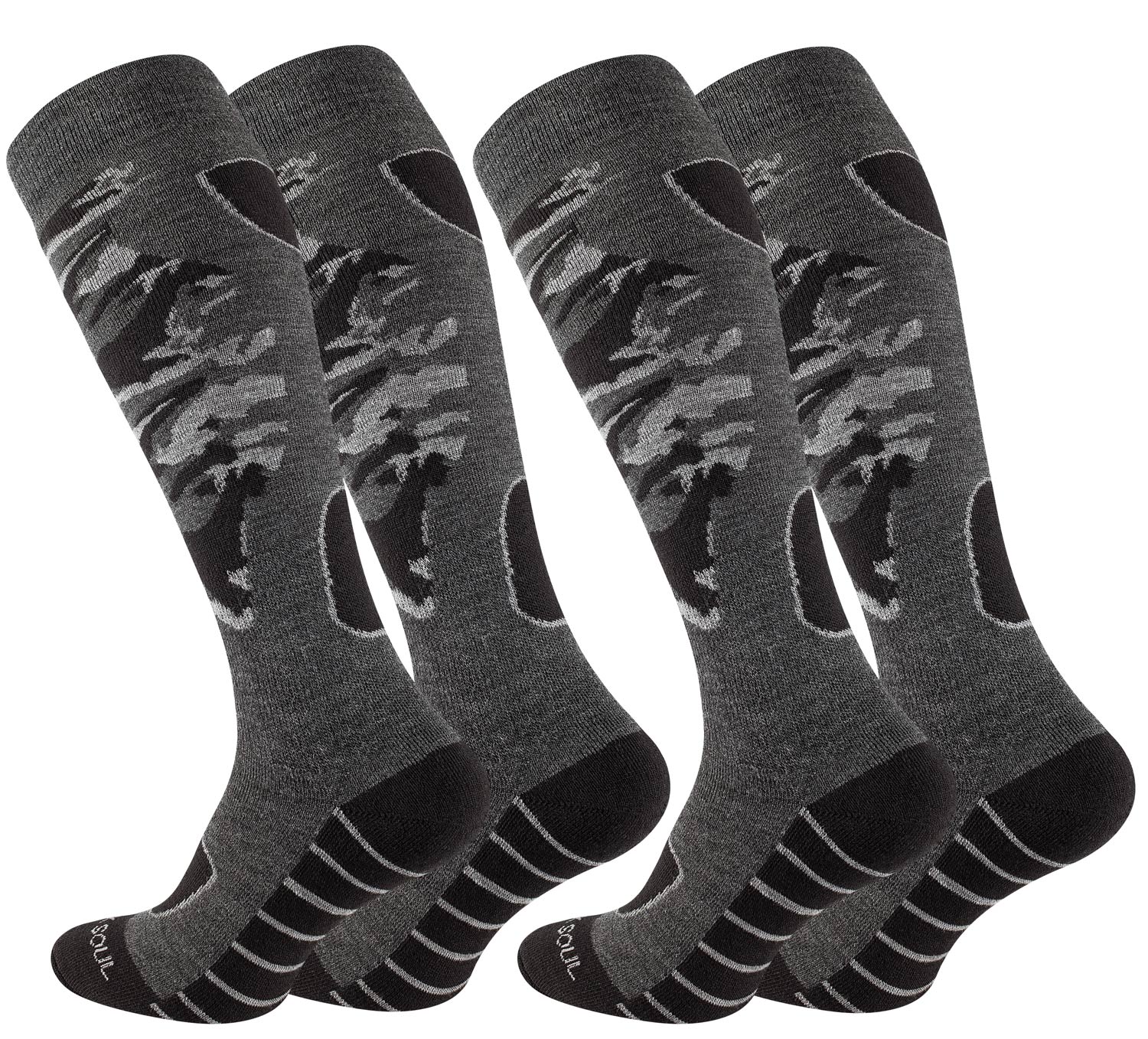 Skisocken-Camouflage-stark-soul-2127_2erPack Skisocken & Snowboard - Socken Camouflage, 2 Paar