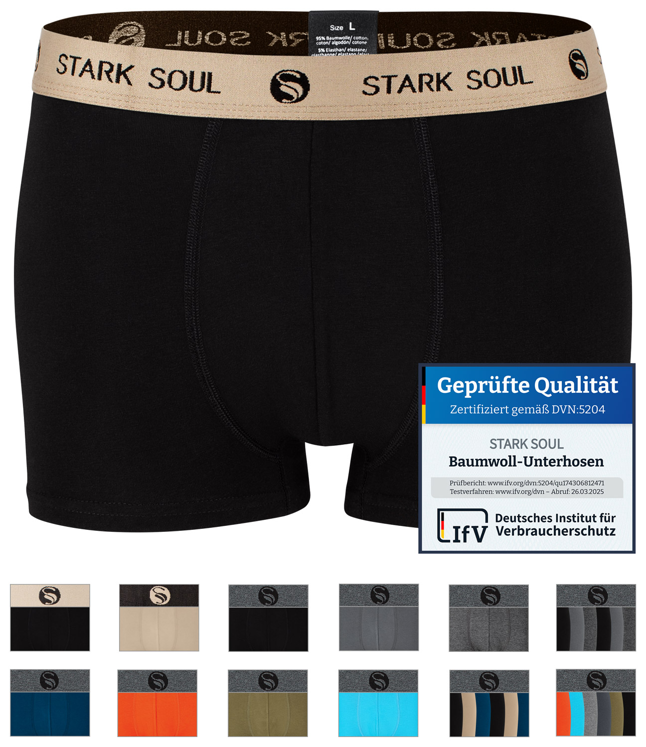 Boxer shorts - hipster, 6 pack