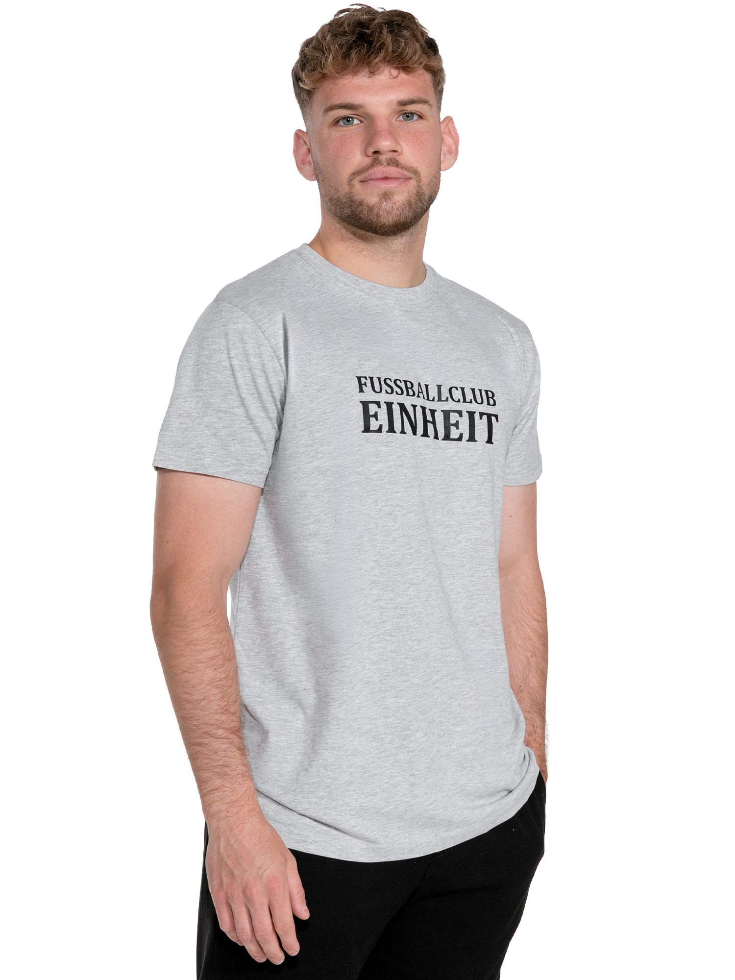 FC Einheit Wernigerode Fanshirt „Fußballclub Einheit“ – Grau
