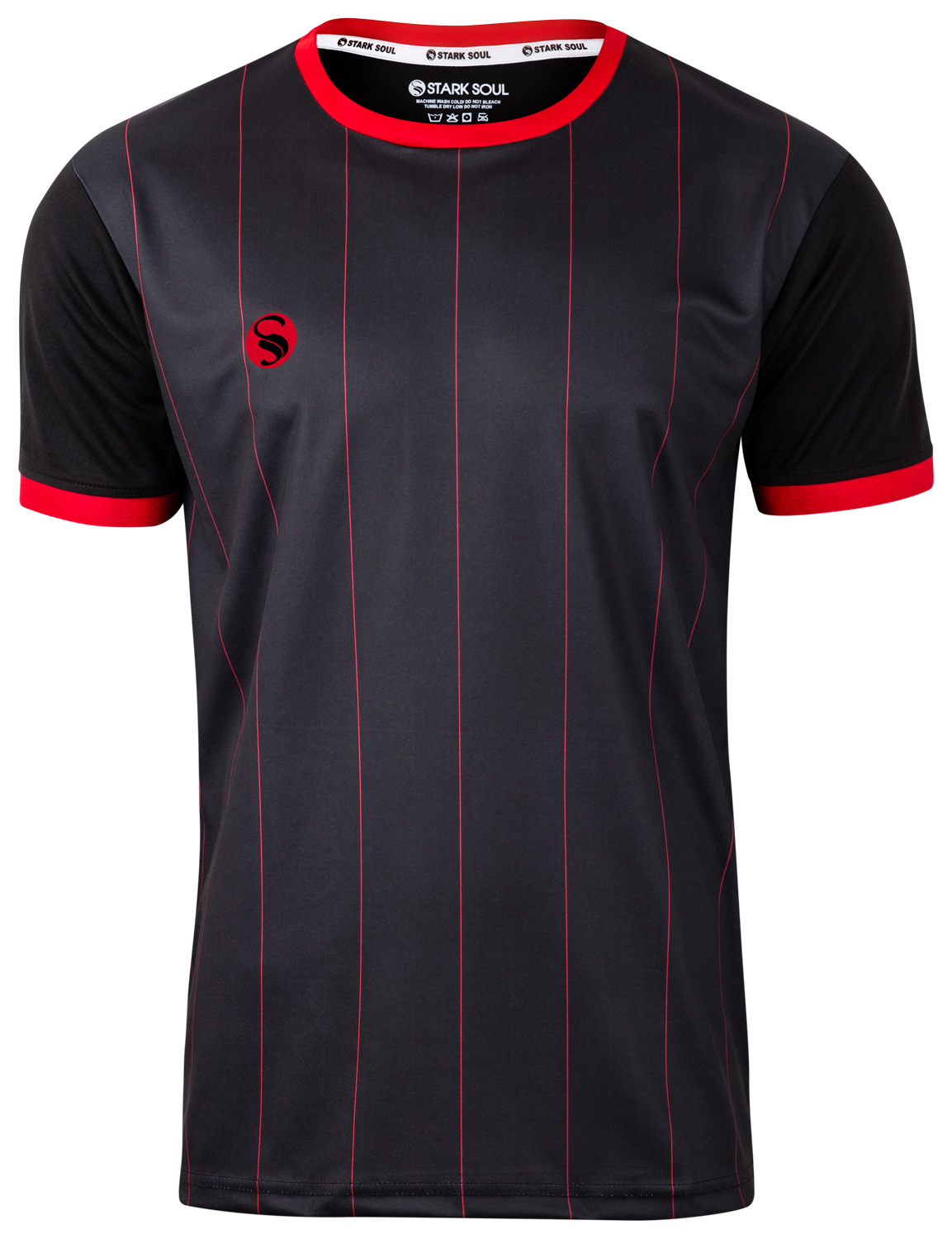 Kurzarm Trikot - Sportshirt "Pinstripes"