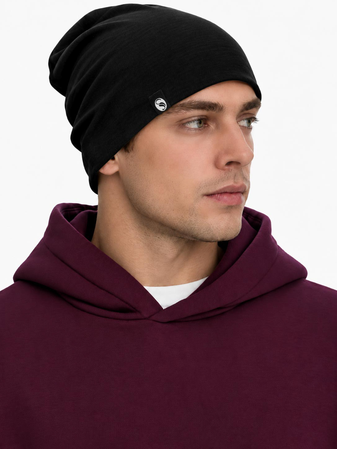 Slouch Beanie, cotton, unisex