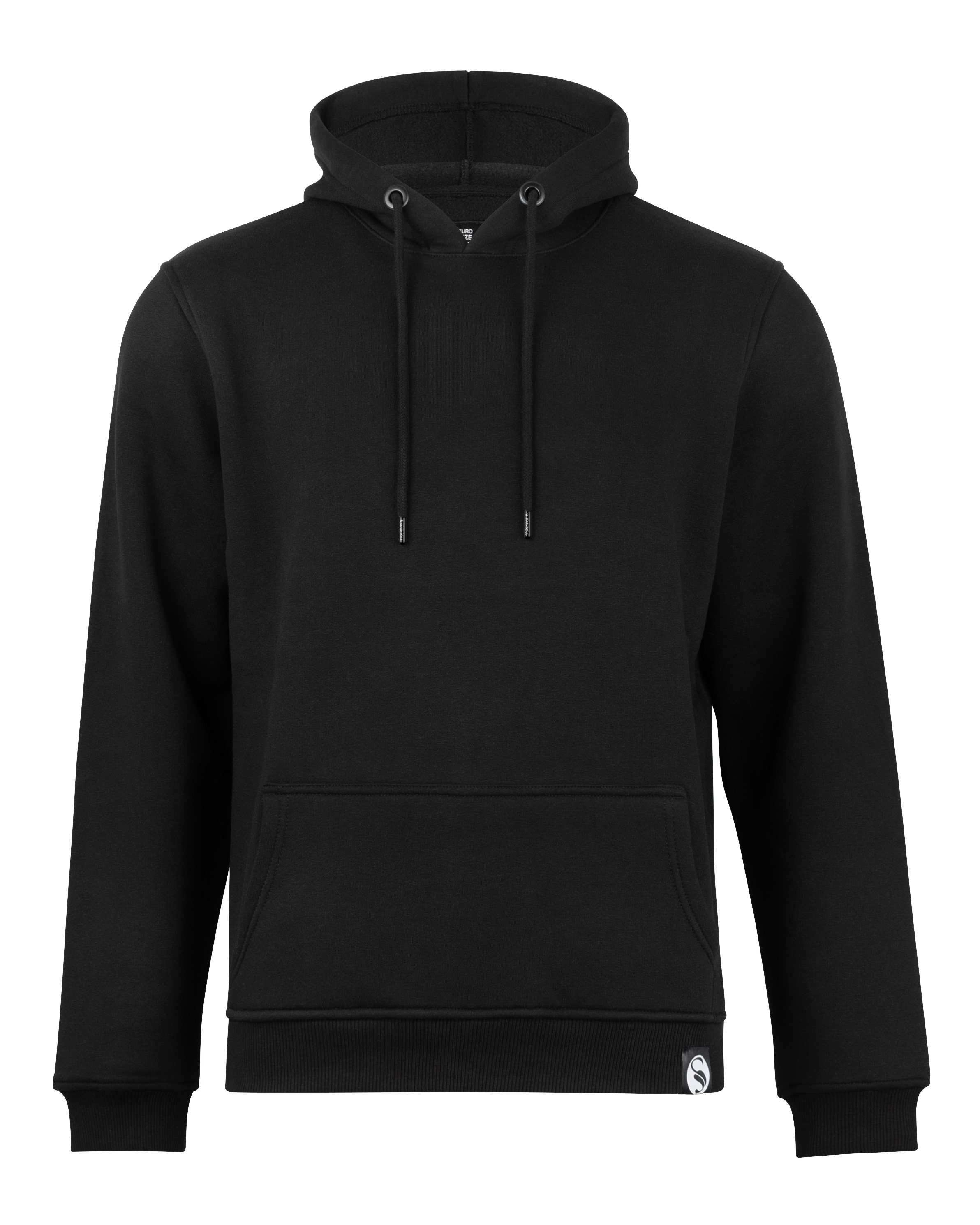 1032_Black_STS Hoodie - Kapuzenpullover unisex - innen angeraut