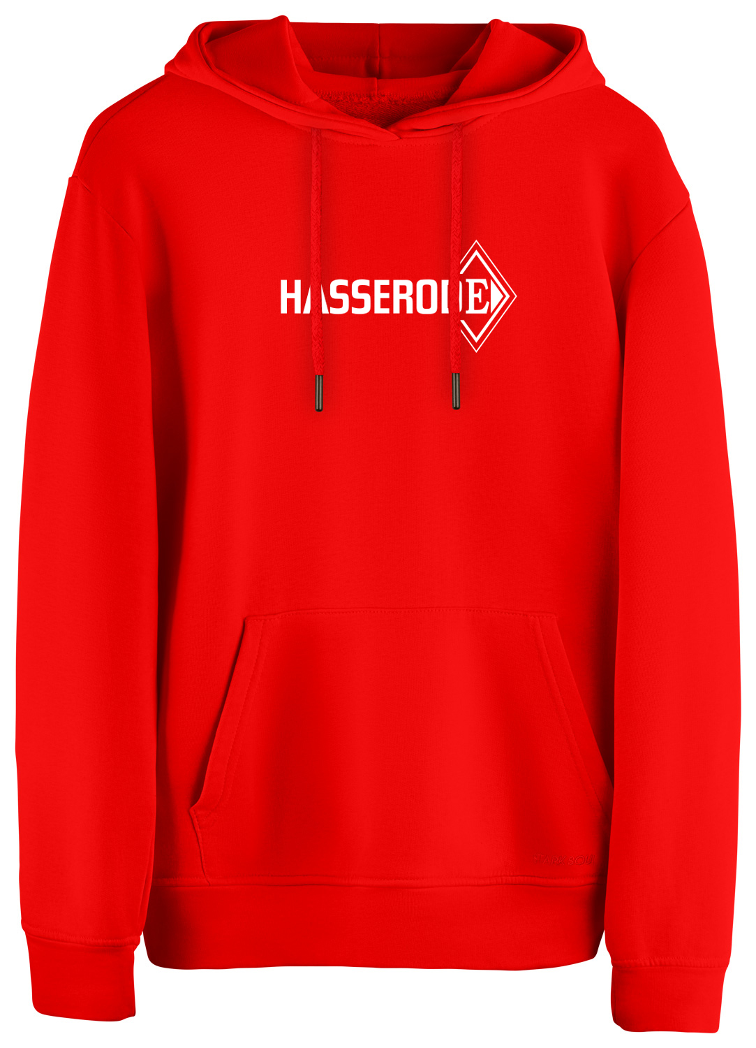 FC Einheit Wernigerode Hoodie „Hasserode“ – Schwarz | Rot