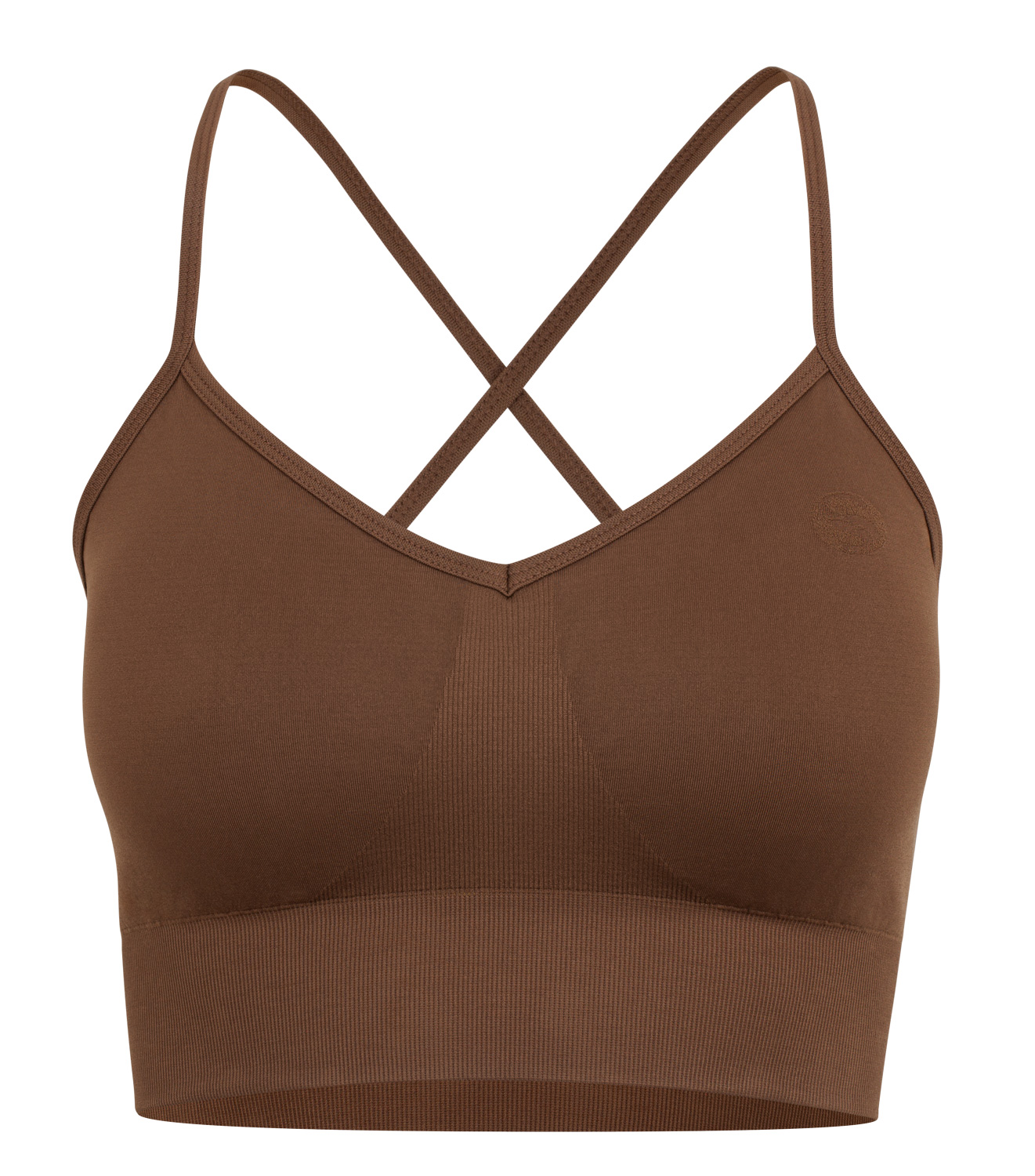 Sport-BH_Seamless_Bra_OPAQUE_Stark-Soul_5041_braun_front_1500px_ Seamless Bra OPAQUE