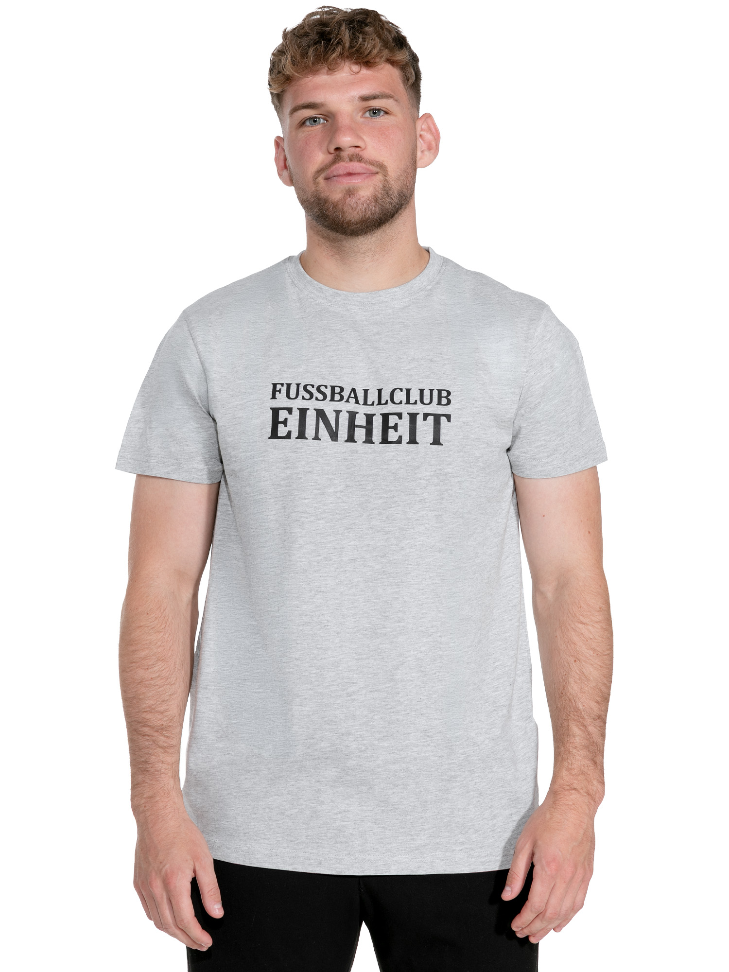FC Einheit Wernigerode Fanshirt „Fußballclub Einheit“ – Grau