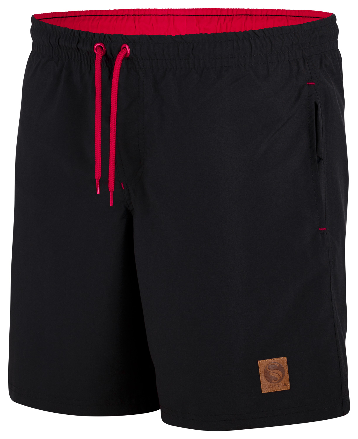 1019k_Badehose_Badeshort_Stark-Soul_Herren__schwarz_front_1500px Badeshort COOL WAVES, Herren