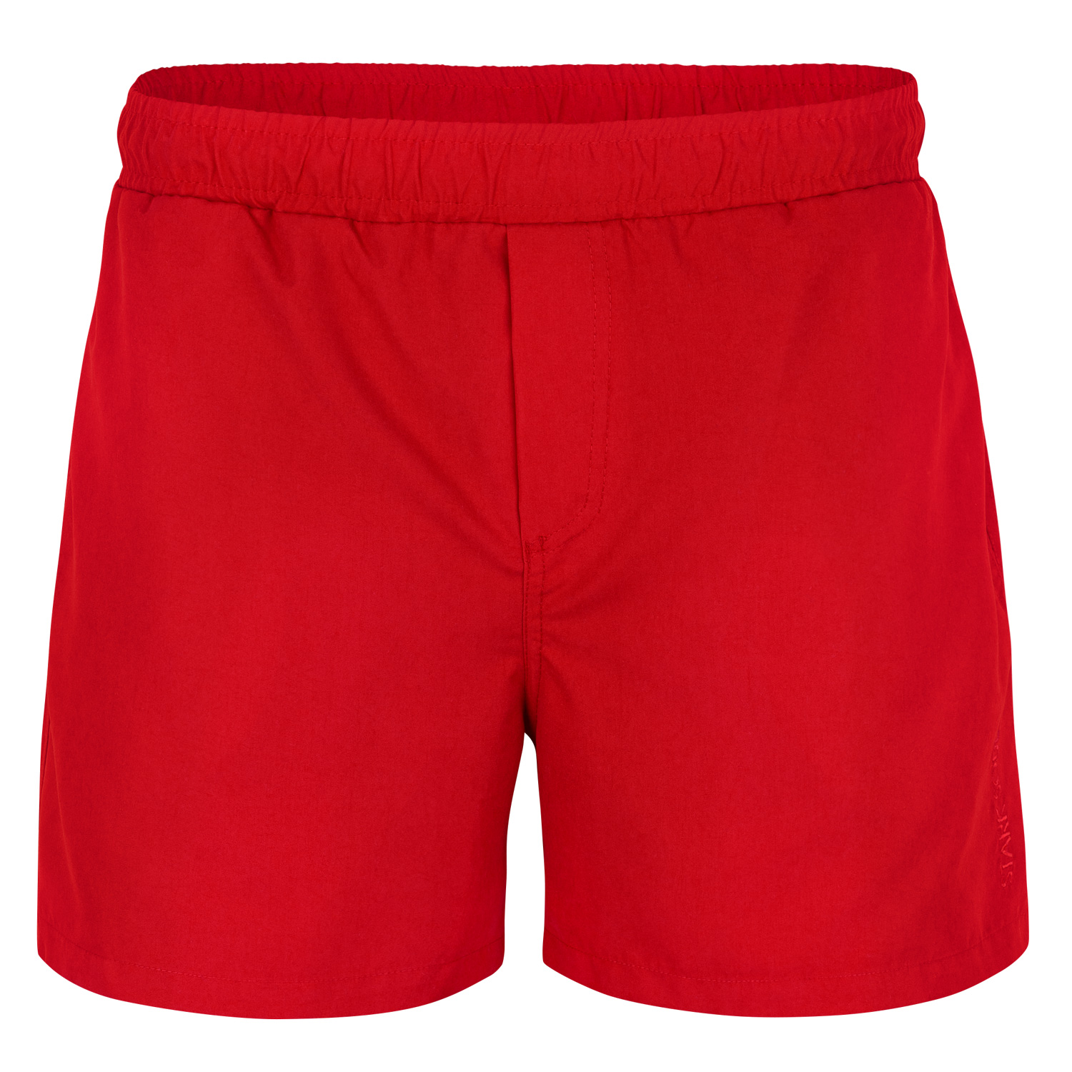 Badeshort Herren, rot