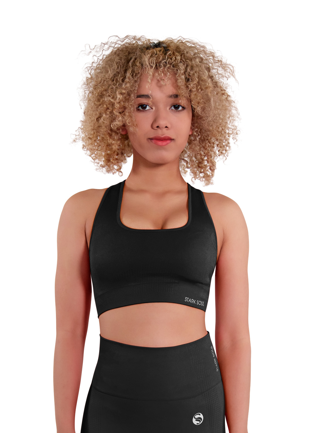 Sport-Bra-Medium-Support_Stark-Soul_Model_5130_schwarz_front Sport Bra removeable cups - Medium Support