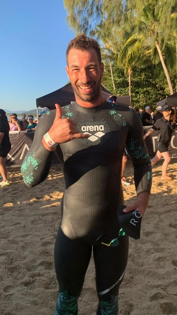 Sven Wies Stark Soul Markenbotschafter glänzt beim Ironman Cairns / Australien