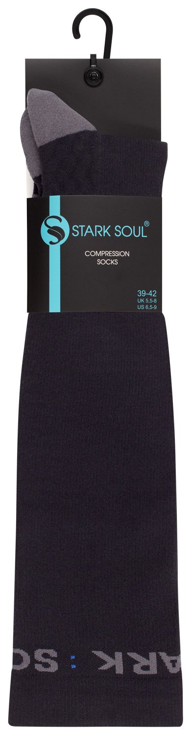 Stark Soul COMPRESSoxx – Unisex Kompressions-Sportsocken für Laufen, Fitness & Reisen