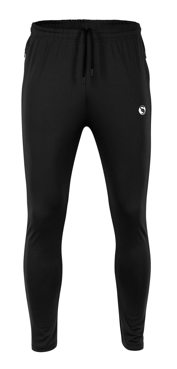 Jogginghose_EFFORT_Trainingsshose_Stark-Soul_1040_schwarz-front_1500px Jogginghose "WARM UP", Trainingshose