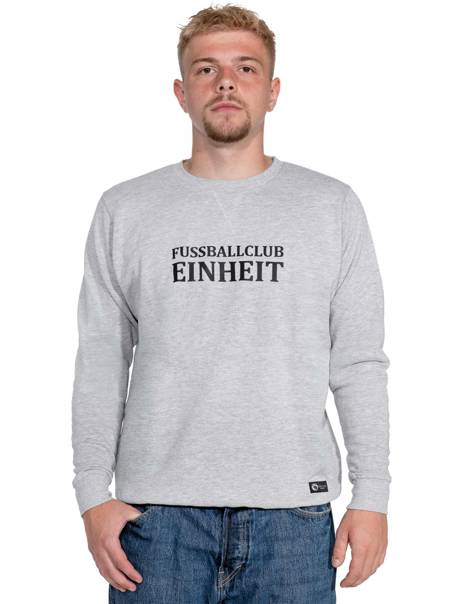 FC Einheit Wernigerode Fansweater „Fußballclub Einheit“ – Grau