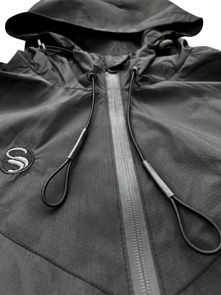 Windbreaker Jacke mit dezentem Wabenmuster – Leicht, atmungsaktiv & stylisch