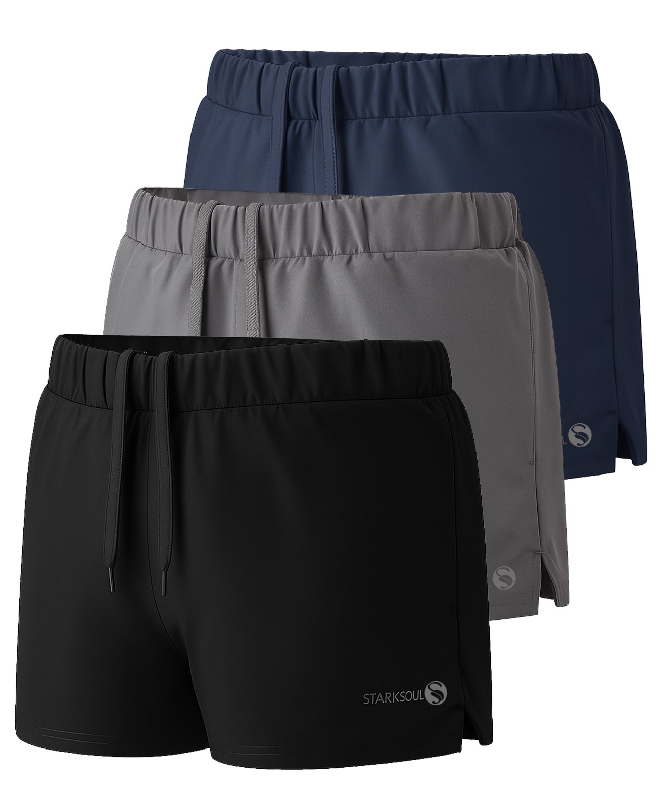 Leichte Laufhose mit Innenslip & Taschen – Kurz, atmungsaktiv, ideal für laufen Training & Marathon