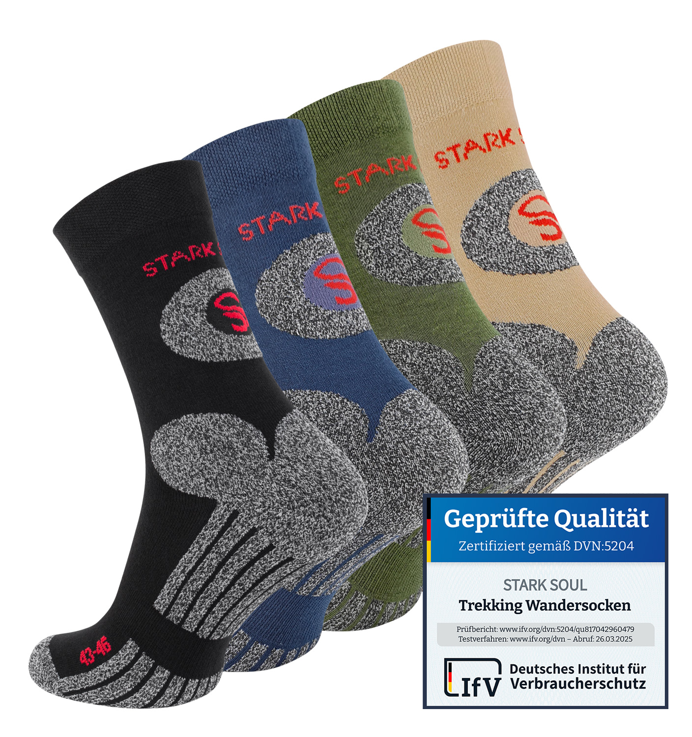 Trekking outdoor socks - 2 pairs