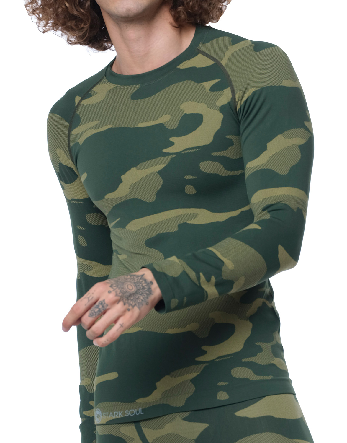 Funktionsshirt Langarm - Camouflage
