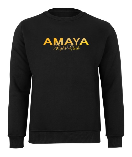 Sweatshirt "AMAYA fight club" Print in Gold