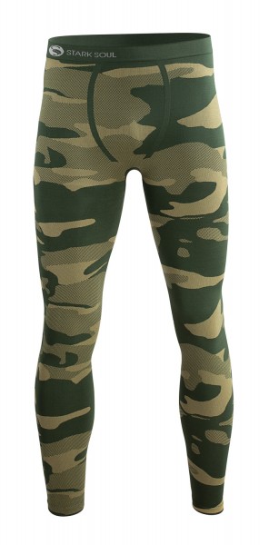 Functional pant - camouflage, seamless