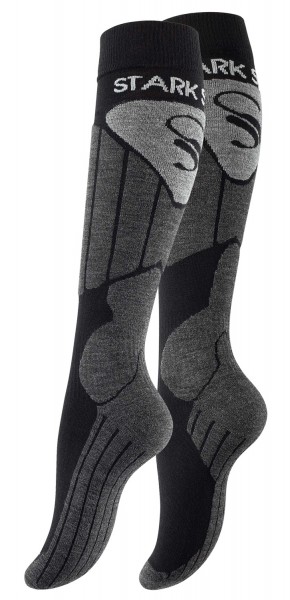 Ski socks, functional socks with padding