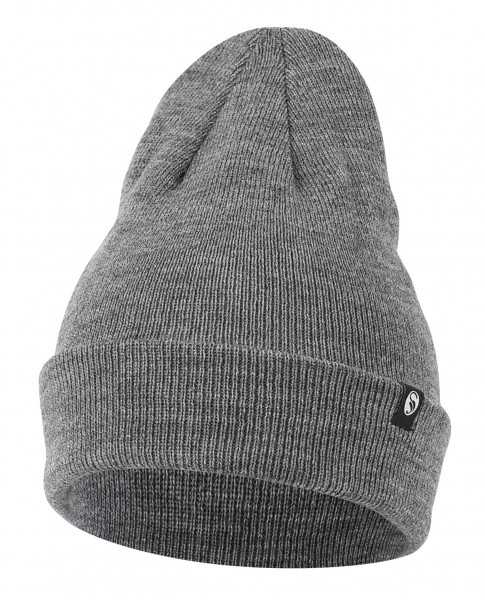 Unisex knitted hat with fleece inside (One Size)