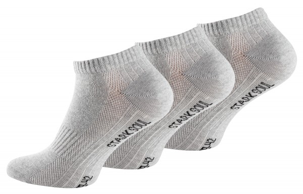 Ankle socks mesh knit combed cotton, 6 pairs