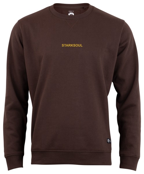 Unisex Sweatshirt EMBOSSED Rundhals-Sweater - Pullover | Innen angeraut