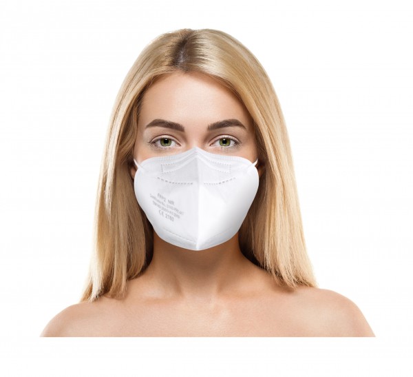 5 pack FFP2 Masks, Respirator mask, Mouth-nose protection