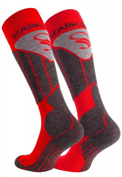 Ski socks, functional socks with padding