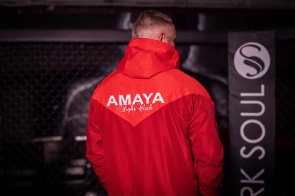 AMAYA Windbreaker Jacke mit dezentem Wabenmuster – Leicht, atmungsaktiv