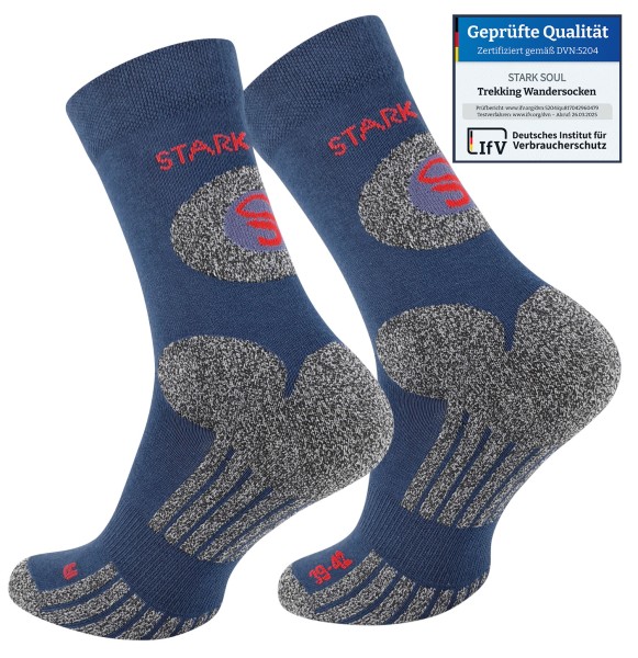 2 Paar STARK SOUL® Unisex Trekking Outdoor Socken