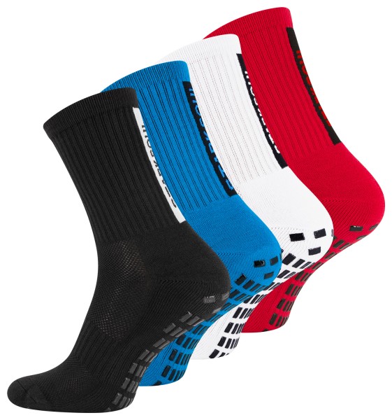 Rutschfeste Sportsocken für Fußball & Sport – Anti-Rutsch Grip-Socken für besseren Halt