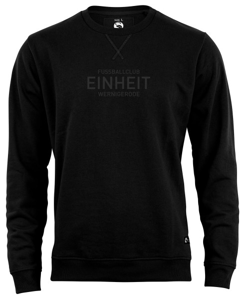 Sweatshirt "Fussballclub Einheit" im Embossed-Stil