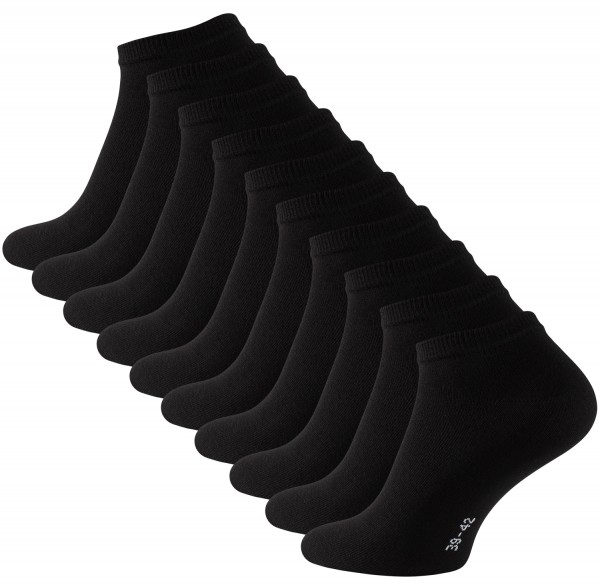 Sneakersocken 10 Paar -Essentials -