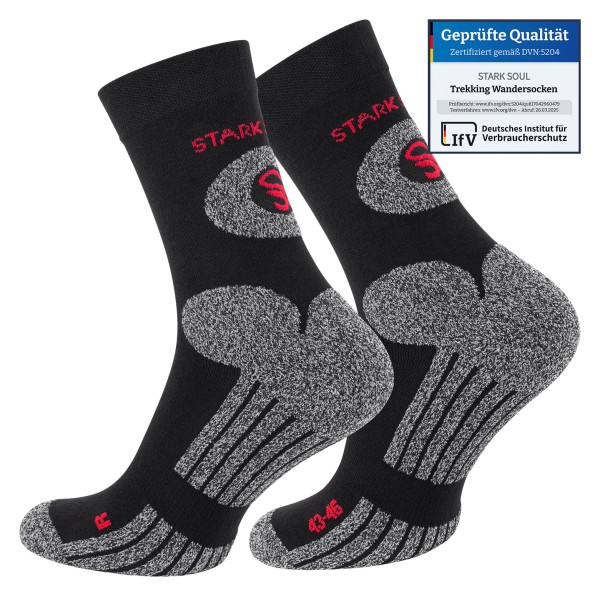 2 Paar STARK SOUL® Unisex Trekking Outdoor Socken