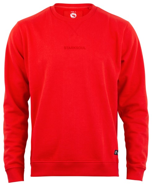 Unisex Sweatshirt EMBOSSED Rundhals-Sweater - Pullover | Innen angeraut