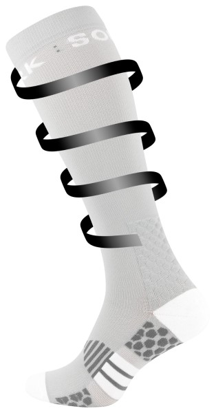 Stark Soul COMPRESSoxx – Unisex Kompressions-Sportsocken für Laufen, Fitness & Reisen
