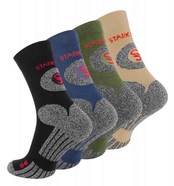 2 Paar STARK SOUL® Unisex Trekking Outdoor Socken