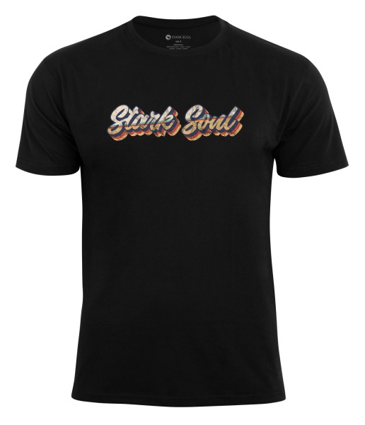 Rundhals T-Shirt mit "STARK SOUL" Logo