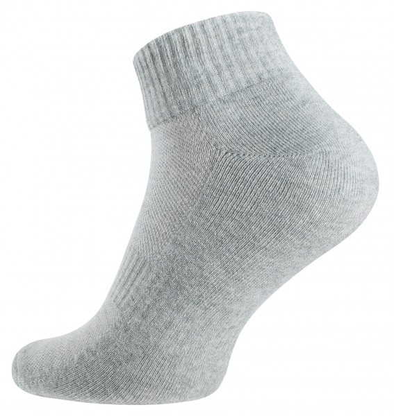 Quarter Socken-Sportsocken mit Mesh-Strick, 6 Paar